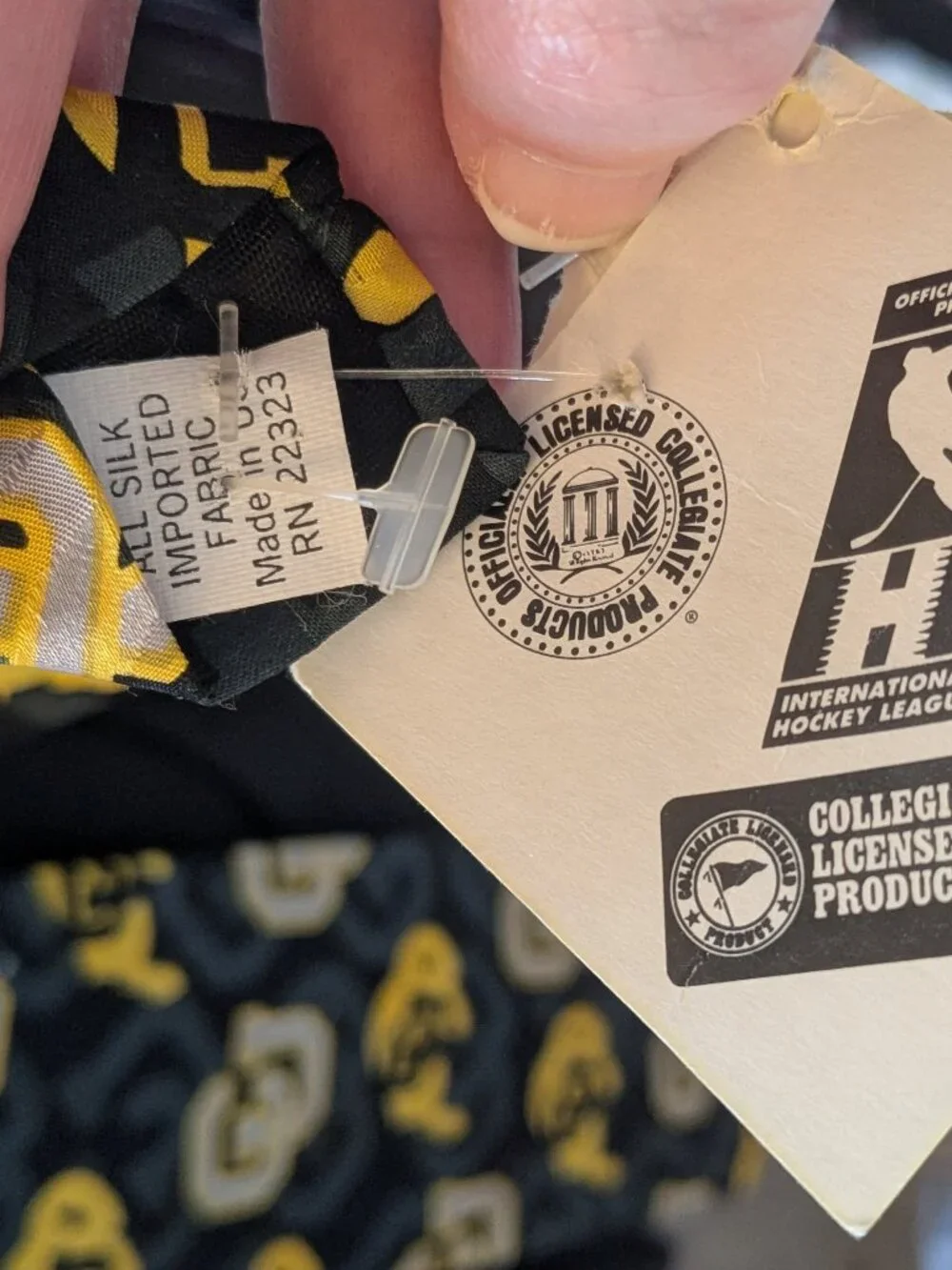 University of Colorado Buffs All Silk Licensed Merchandise Necktie